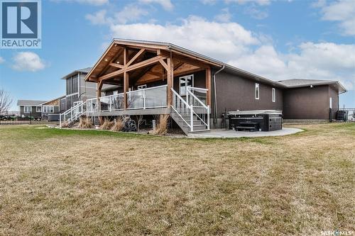 212 Iron Bridge Drive, Moose Jaw, SK - Outdoor With Deck Patio Veranda