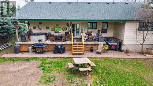6046 3Rd Line, Essa, ON - Outdoor With Deck Patio Veranda