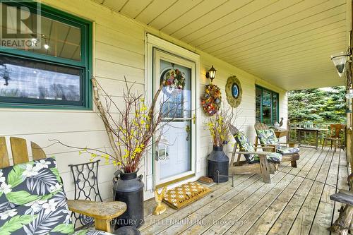 6046 3Rd Line, Essa, ON - Outdoor With Deck Patio Veranda With Exterior