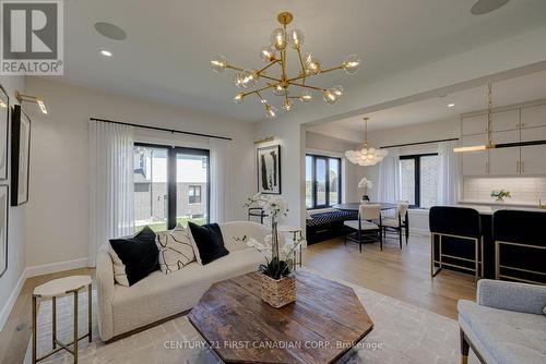 133 Basil Crescent, Middlesex Centre (Ilderton), ON - Indoor Photo Showing Living Room