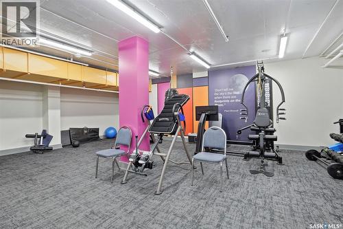 302 320 5Th Avenue N, Saskatoon, SK - Indoor Photo Showing Gym Room