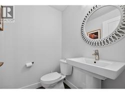 Main floor powder room - 