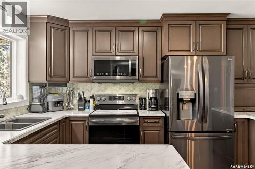 Hoffman Acreage, Lakeside Rm No. 338, SK - Indoor Photo Showing Kitchen With Double Sink