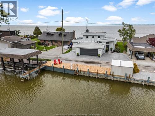 19050 Peninsula Street, Lakeshore, ON - Outdoor With Body Of Water With Deck Patio Veranda