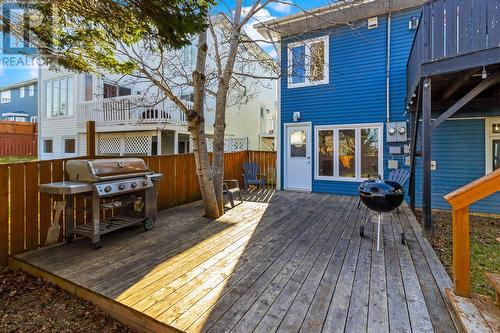 Rear Deck - 282 Frecker Drive, St. John'S, NL - Outdoor With Deck Patio Veranda With Exterior