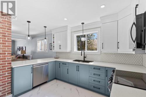 9 Brigus Place, St. John'S, NL - Indoor Photo Showing Kitchen With Double Sink With Upgraded Kitchen