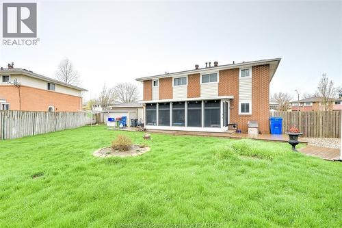 9447 Alten Drive, Windsor, ON - Outdoor With Backyard With Exterior