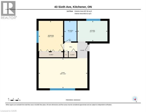 Floor plan - 43 Sixth Avenue, Kitchener, ON - Other