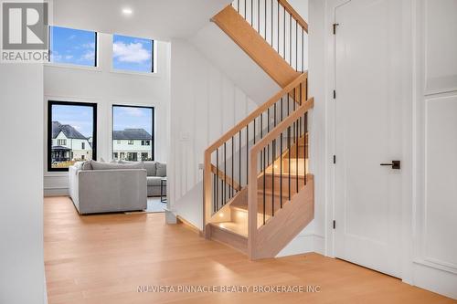 Open Hallway with lights in stairs - 4108 Fallingbrook Road, London South (South V), ON - Indoor Photo Showing Other Room