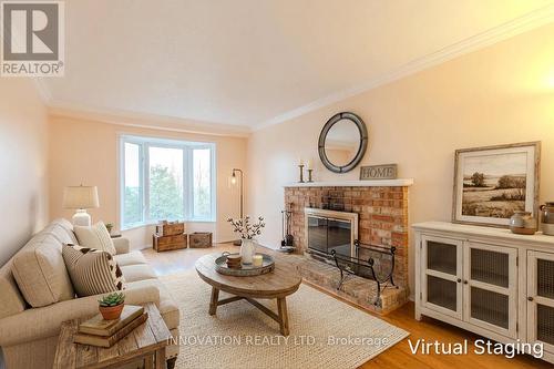 152 Mccurdy Drive E, Ottawa, ON - Indoor Photo Showing Living Room With Fireplace