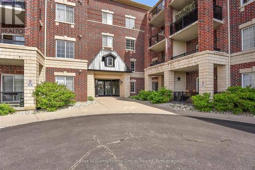 114 - 308 Watson Parkway N, Guelph (Grange Road), ON - Outdoor With Balcony With Facade