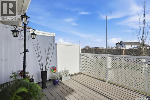 19 4101 Preston Crescent, Regina, SK - Outdoor With Deck Patio Veranda