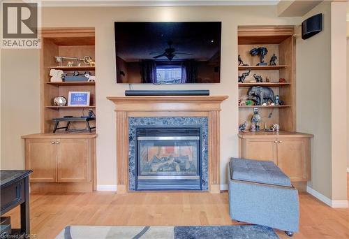 699 Commonwealth Crescent, Kitchener, ON - Indoor With Fireplace