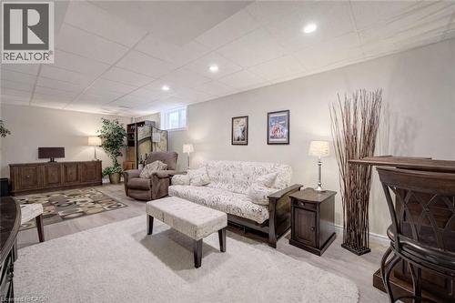 Rec Room - Digitally altered wall colour - 699 Commonwealth Crescent, Kitchener, ON - Indoor