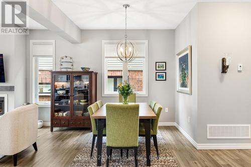 1010 Wright Drive, Midland, ON - Indoor Photo Showing Dining Room With Fireplace