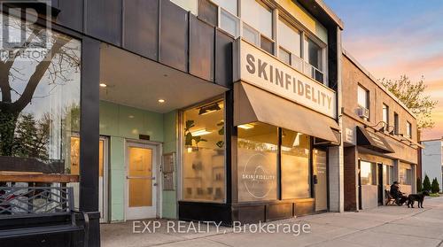 213 Lakeshore Road E, Mississauga, ON -  With Exterior