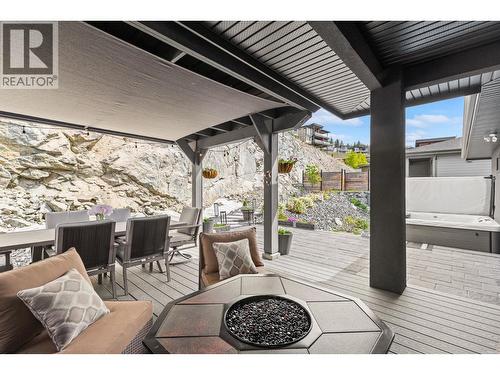 3643 Wild Rose Road, Kelowna, BC - Outdoor With Deck Patio Veranda With Exterior