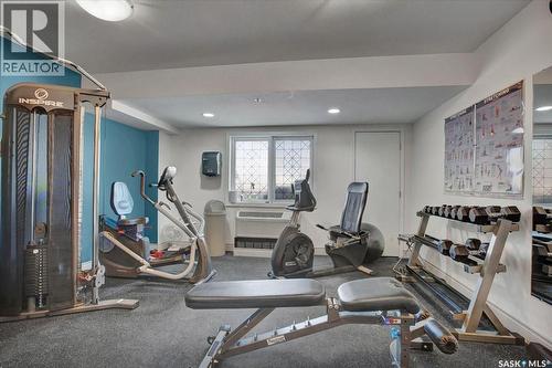 909 902 Spadina Crescent E, Saskatoon, SK - Indoor Photo Showing Gym Room