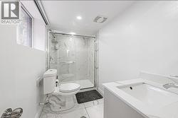 Full bath on lower level - 
