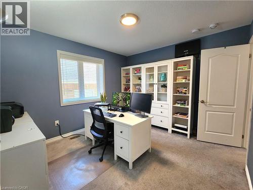 Currently used as a home office. - 259 Grovehill Crescent, Kitchener, ON - Indoor Photo Showing Office