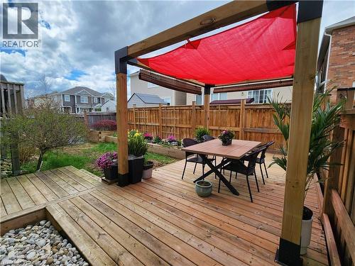 259 Grovehill Crescent, Kitchener, ON - Outdoor With Deck Patio Veranda With Exterior