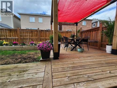 259 Grovehill Crescent, Kitchener, ON - Outdoor With Deck Patio Veranda With Exterior