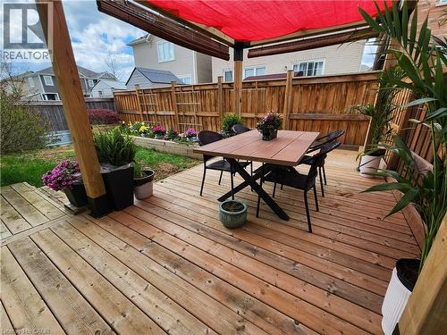 259 Grovehill Crescent, Kitchener, ON - Outdoor With Deck Patio Veranda With Exterior