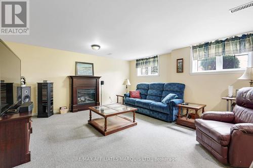 297 Ivan Crescent, Cornwall, ON - Indoor Photo Showing Living Room With Fireplace