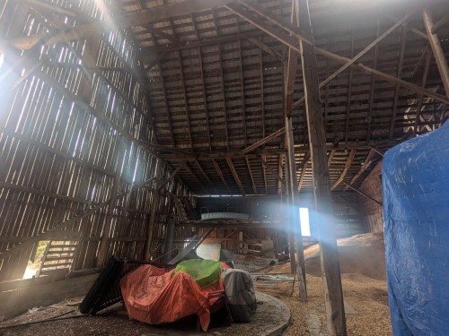 Barn - 3779 Route 111 E., Amos, QC - Indoor Photo Showing Other Room