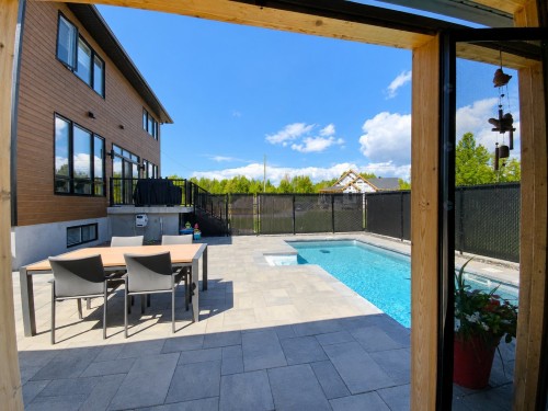 Cour - 30 Rue Élizabeth, Saint-André-D'Argenteuil, QC - Outdoor With In Ground Pool