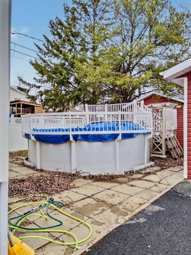 Piscine - 649 Place Maisonneuve, Rouyn-Noranda, QC - Outdoor With Above Ground Pool