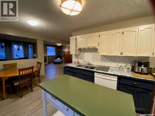 515 Springs Avenue, Springside, SK - Indoor Photo Showing Kitchen With Double Sink
