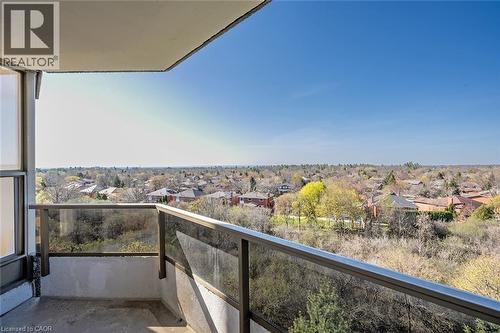 1901 Pilgrims Way Unit# 706, Oakville, ON - Outdoor With Balcony With View