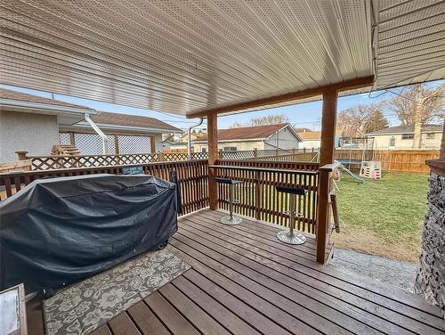 109 Noonan Drive, Brandon, MB - Outdoor With Deck Patio Veranda With Exterior