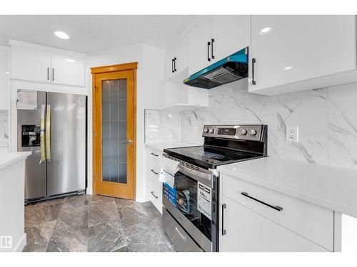 10621 175A Av Nw, Edmonton, AB - Indoor Photo Showing Kitchen With Upgraded Kitchen