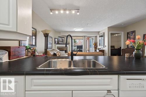 #112 6703 172 St Nw, Edmonton, AB - Indoor Photo Showing Kitchen With Double Sink