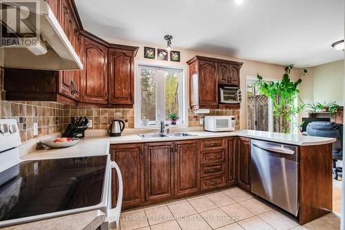 531 Du Bercail Road, Champlain, ON - Indoor Photo Showing Kitchen With Double Sink