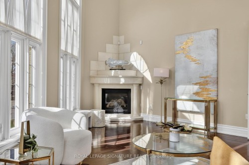 26 Alai Circle, Markham, ON - Indoor Photo Showing Living Room With Fireplace