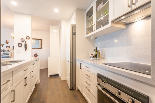 Cuisine - 806-3470 Rue Simpson, Montréal (Ville-Marie), QC - Indoor Photo Showing Kitchen With Upgraded Kitchen