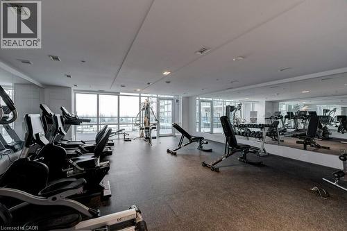 16 Concord Place Unit# 123, Grimsby, ON - Indoor Photo Showing Gym Room