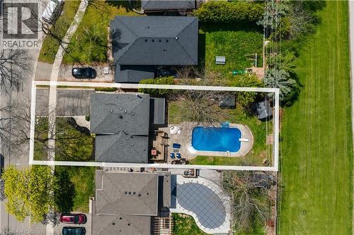 694 Mullin Way, Burlington, ON - Outdoor With In Ground Pool