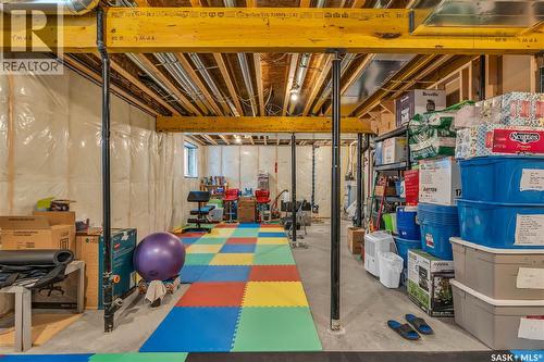 219 Newton Link, Saskatoon, SK - Indoor Photo Showing Basement