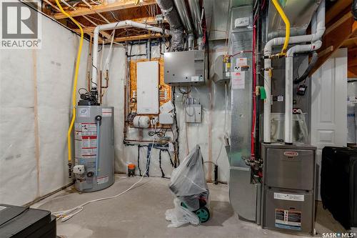 219 Newton Link, Saskatoon, SK - Indoor Photo Showing Basement