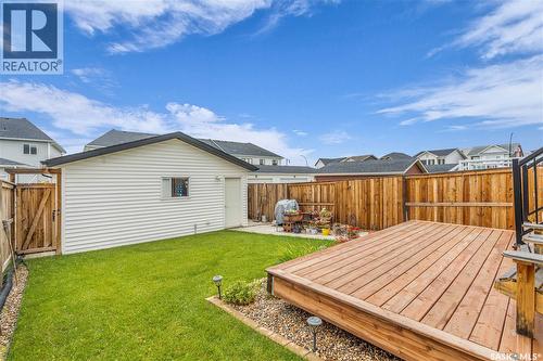 219 Newton Link, Saskatoon, SK - Outdoor With Deck Patio Veranda
