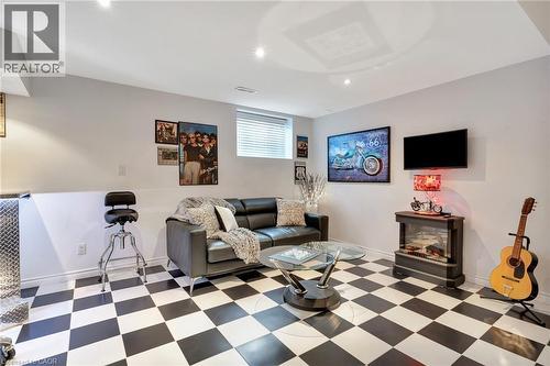 257 Donly Drive S, Simcoe, ON - Indoor With Fireplace