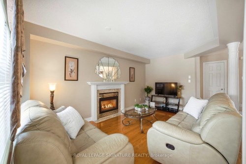 52 Durham Street, Halton Hills, ON - Indoor Photo Showing Living Room With Fireplace