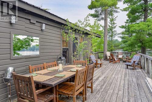 1 Rose Island, Gravenhurst (Morrison), ON - Outdoor With Deck Patio Veranda With Exterior