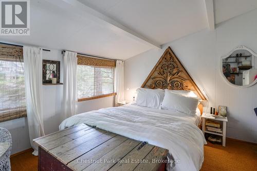 primary bedroom - 1 Rose Island, Gravenhurst (Morrison), ON - Indoor Photo Showing Bedroom