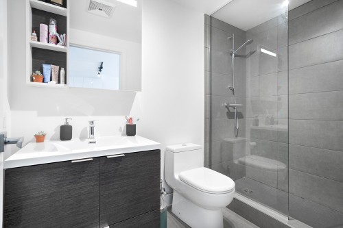Bathroom - 807-1800 Boul. René-Lévesque O., Montréal (Ville-Marie), QC - Indoor Photo Showing Bathroom