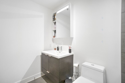 Bathroom - 807-1800 Boul. René-Lévesque O., Montréal (Ville-Marie), QC - Indoor Photo Showing Bathroom